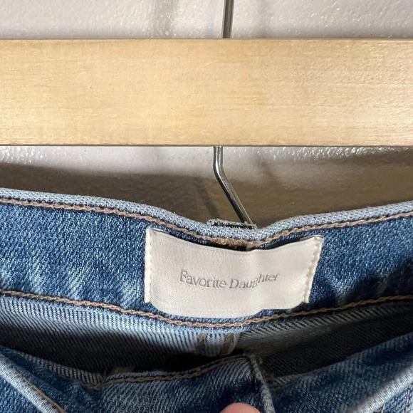 Favorite Daughter The Valentina Tower Jean Size 31 Laurel Wash Super High Rise - Picture 3 of 15